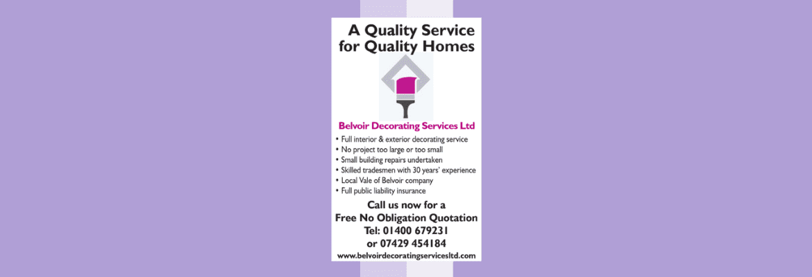 Belvoir Decorating Services Ltd